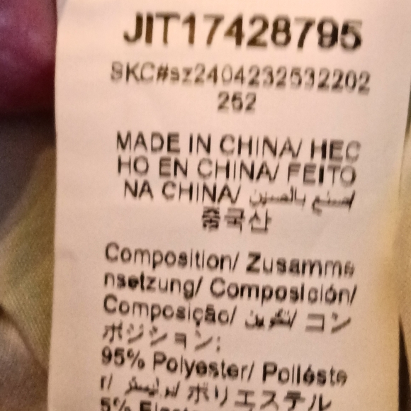 SHEIN Boho Lemon Print Smocked Midi Dress Size S - Picture 9 of 11